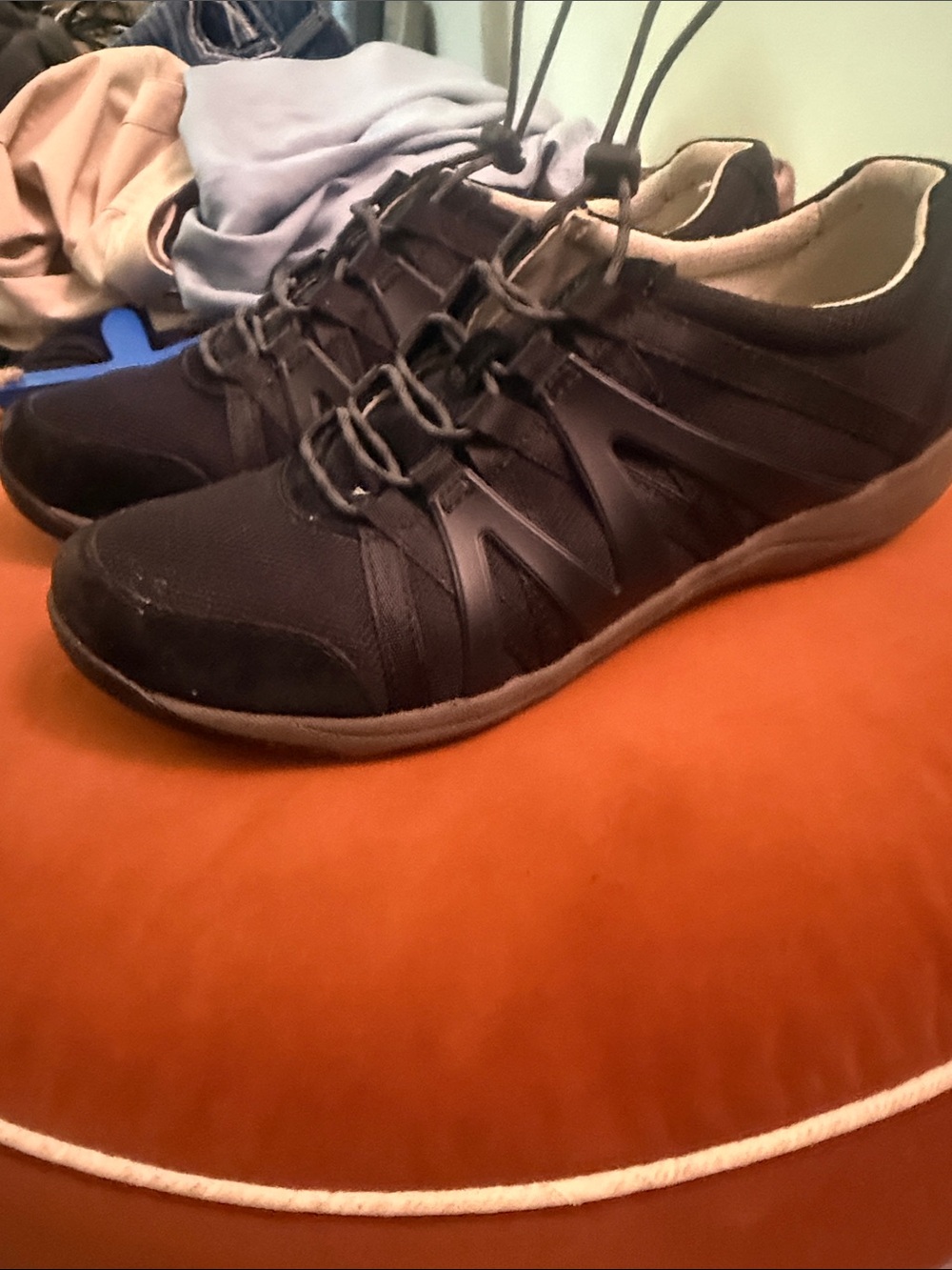 Dansko Women's Black Lace-Up Sneakers